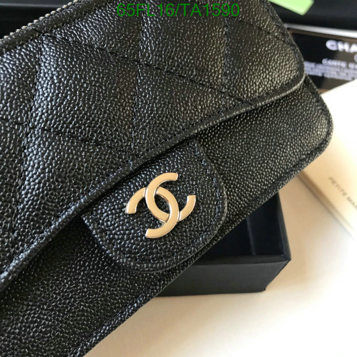 Chanel Bags -(Mirror)-Wallet-,Code: TA1590,$: 65USD