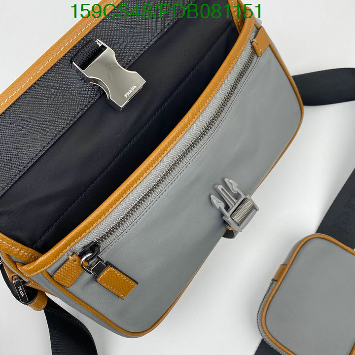 Prada Bag-(Mirror)-Diagonal-,Code:PDB081151,$:159USD