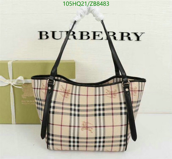 Burberry Bag-(4A)-Handbag-,Code: ZB8483,$: 105USD