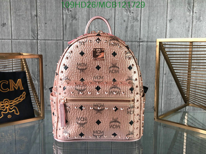 MCM Bag-(Mirror)-Backpack-,Code: MCB121729,$: 109USD