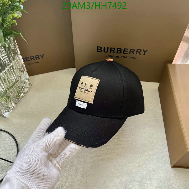 Cap -(Hat)-Burberry, Code: HH7492,$: 29USD