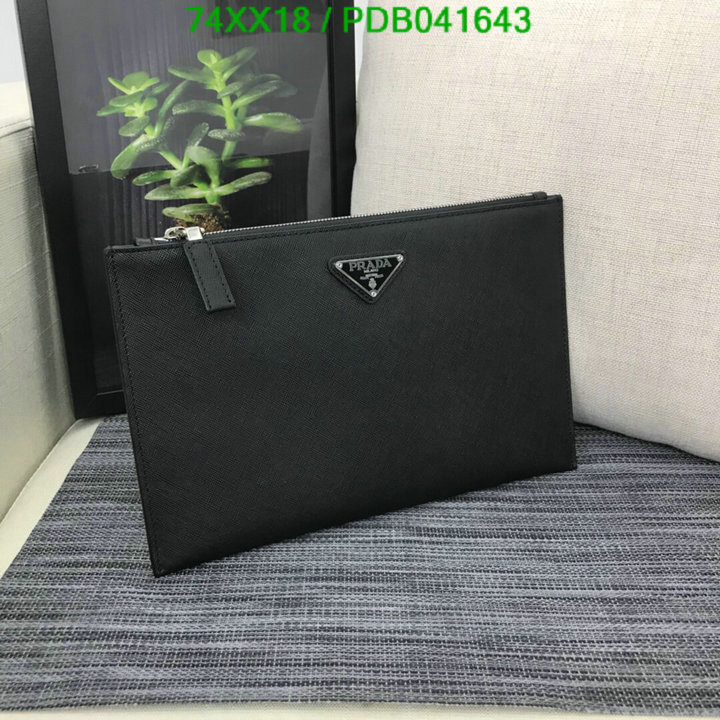 Prada Bag-(Mirror)-Clutch-,Code: PDB041643,$: 74USD