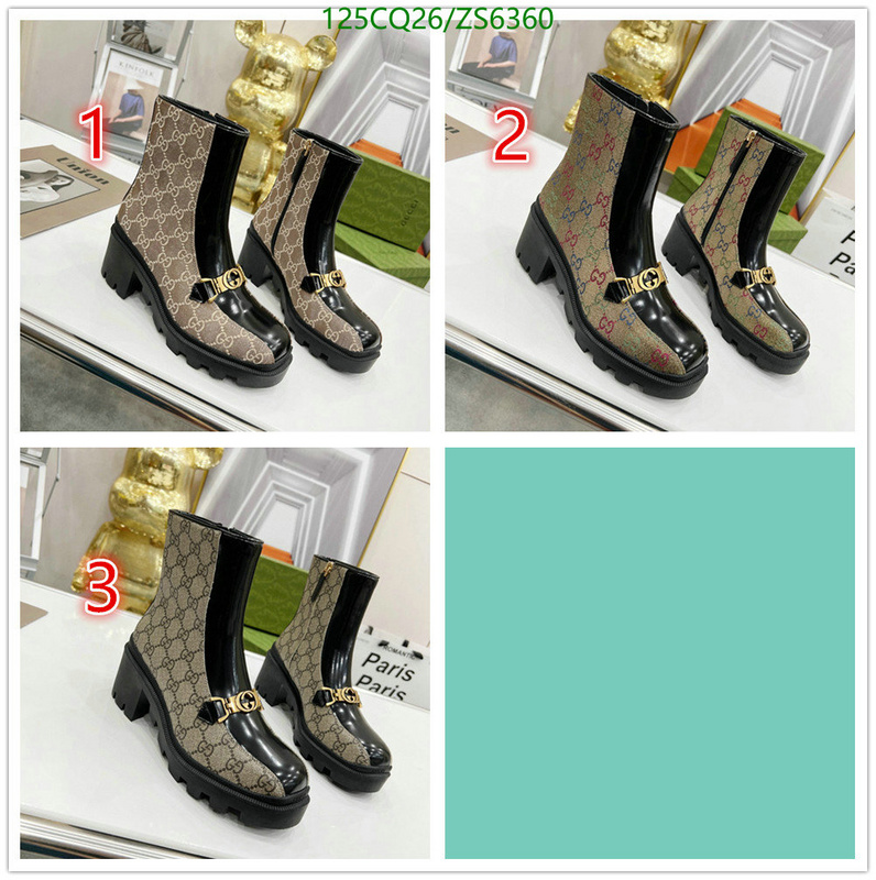 Women Shoes-Gucci, Code: ZS6360,$: 125USD