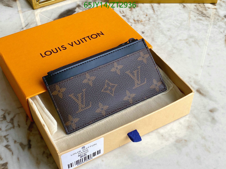 LV Bags-(Mirror)-Wallet-,Code: ZT2936,$: 65USD