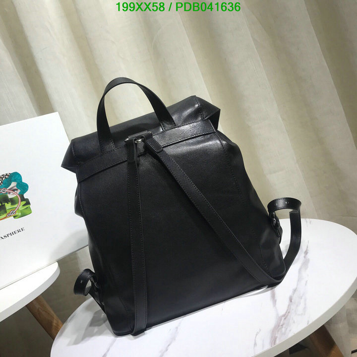 Prada Bag-(Mirror)-Backpack-,Code: PDB041636,$: 199USD