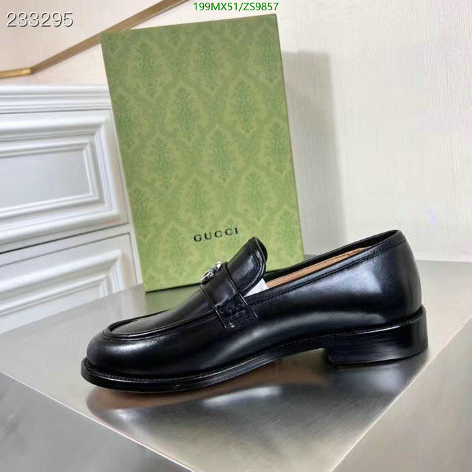 Men shoes-Gucci, Code: ZS9857,$: 199USD