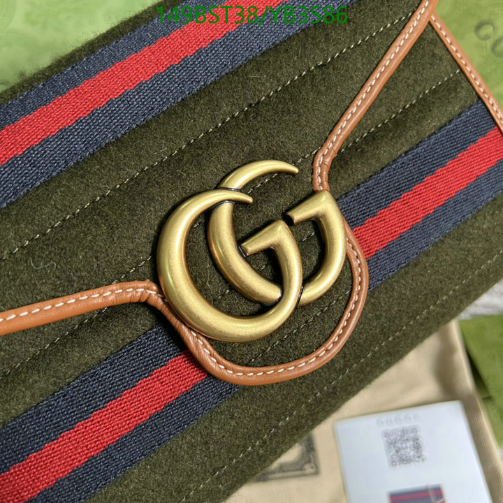 Gucci Bag-(Mirror)-Marmont,Code: YB3586,$: 149USD