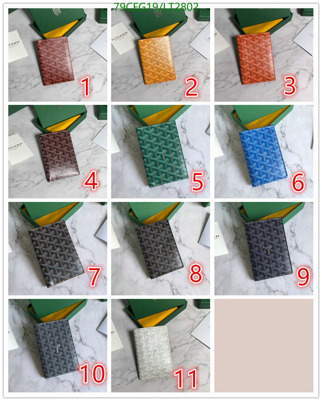 Goyard Bag-(Mirror)-Wallet-,Code: LT2802,$: 79USD