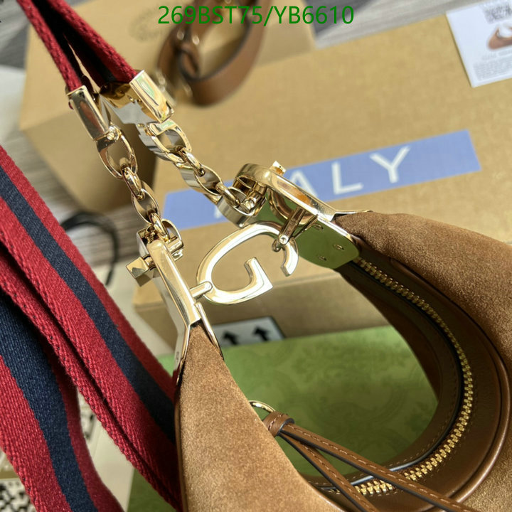 Gucci Bag-(Mirror)-Diagonal-,Code: YB6610,$: 269USD
