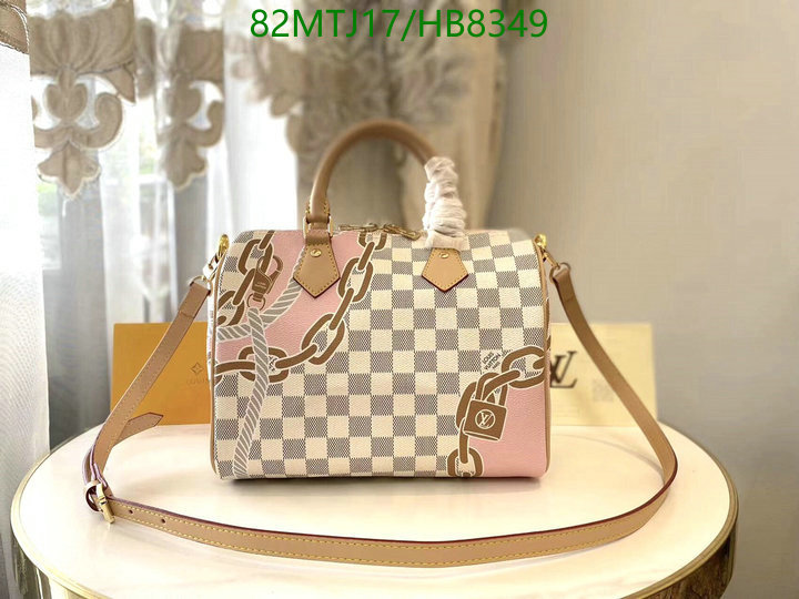 LV Bags-(4A)-Speedy-,Code: HB8349,$: 82USD