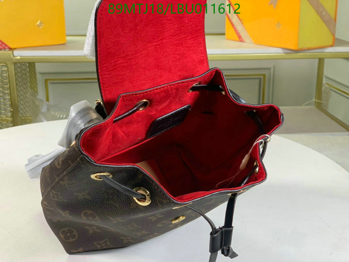 LV Bags-(4A)-Backpack-,Code: LBU011612,$: 89USD