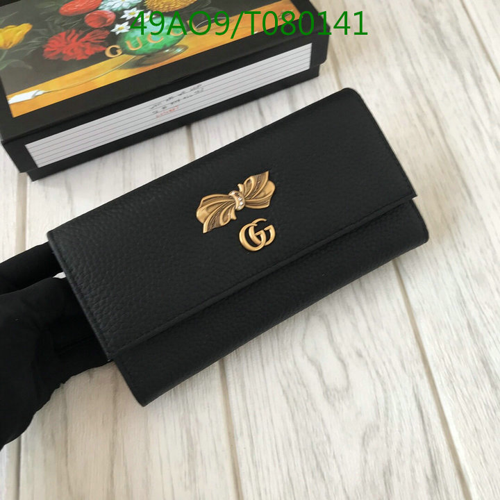 Gucci Bag-(4A)-Wallet-,Code: T080141,$:49USD