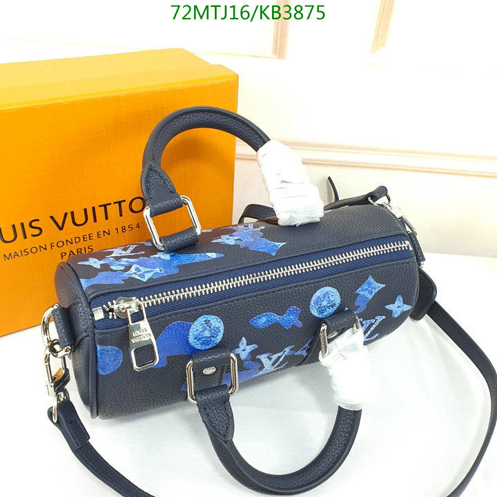 LV Bags-(4A)-Handbag Collection-,Code: KB3875,$: 72USD