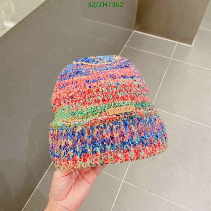Cap -(Hat)-Miu Miu, Code: ZH7362,$: 32USD