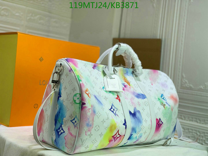 LV Bags-(4A)-Keepall BandouliRe 45-50-,Code: KB3871,$: 119USD