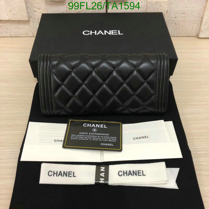 Chanel Bags -(Mirror)-Wallet-,Code: TA1594,$: 99USD