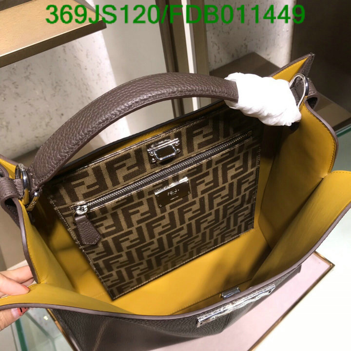 Fendi Bag-(Mirror)-Diagonal-,Code: FDB011449,$: 369USD