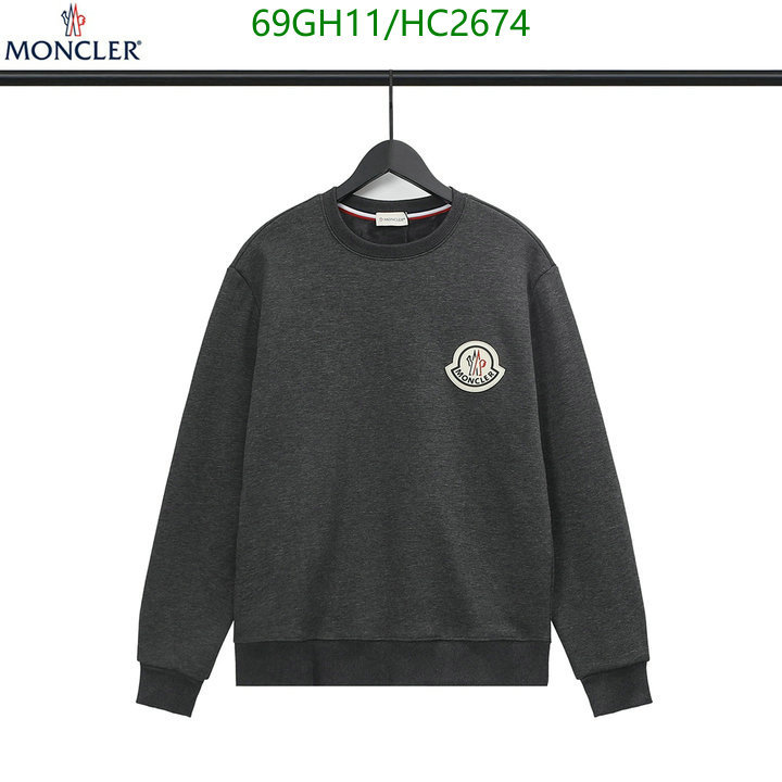 Clothing-Moncler, Code: HC2674,$: 69USD