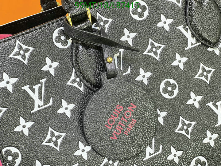 LV Bags-(4A)-Handbag Collection-,Code: LB7415,$: 95USD