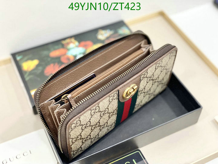 Gucci Bag-(4A)-Wallet-,Code: ZT423,$: 49USD
