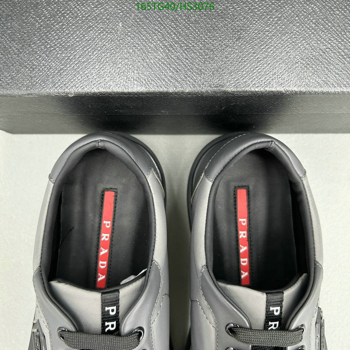 Men shoes-Prada, Code: HS3076,$: 165USD