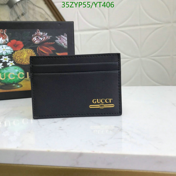 Gucci Bag-(4A)-Wallet-,Code: YT406,$: 35USD