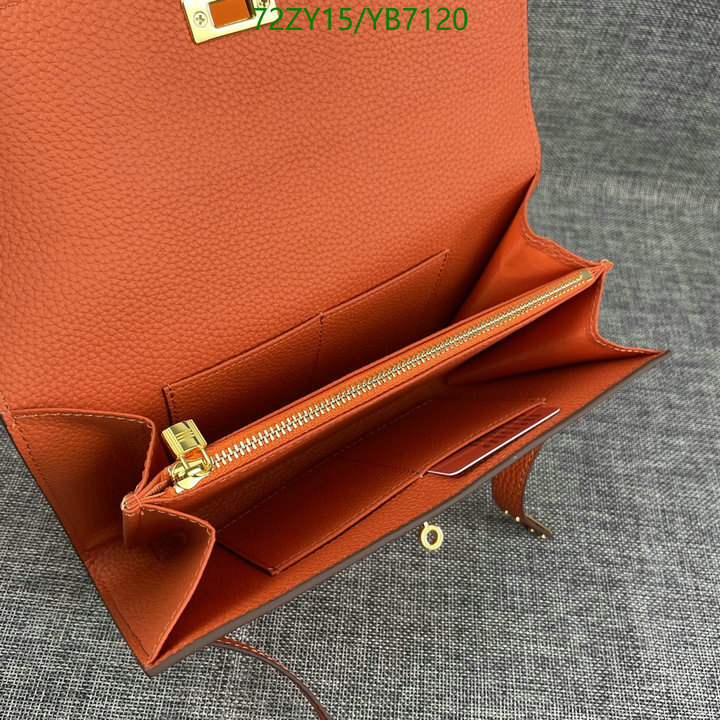 Hermes Bag-(4A)-Clutch-,Code: YB7120,$: 72USD