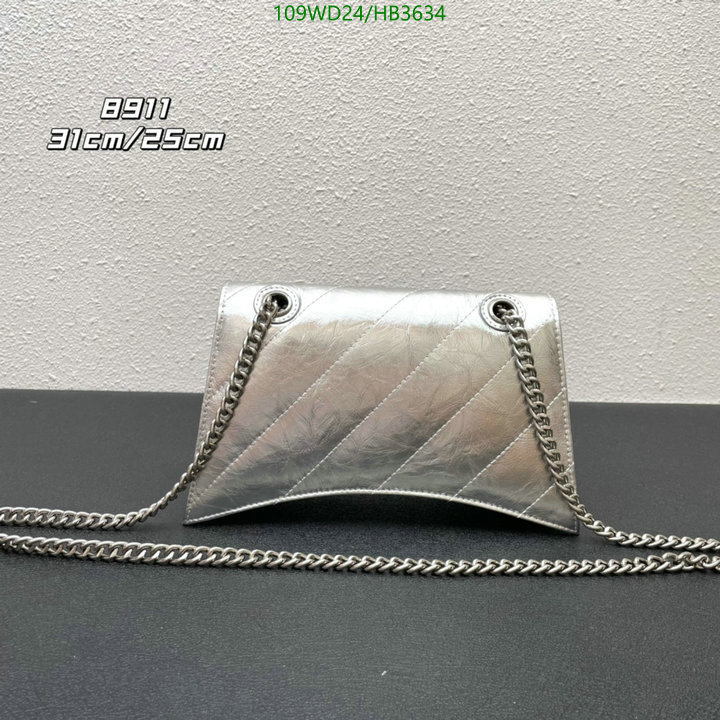 Balenciaga Bag-(4A)-Other Styles-,Code: HB3634,