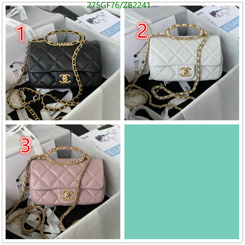 Chanel Bags -(Mirror)-Diagonal-,Code: ZB2241,$: 275USD