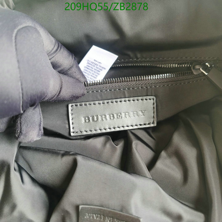 Burberry Bag-(Mirror)-Backpack-,Code: ZB2878,$: 209USD