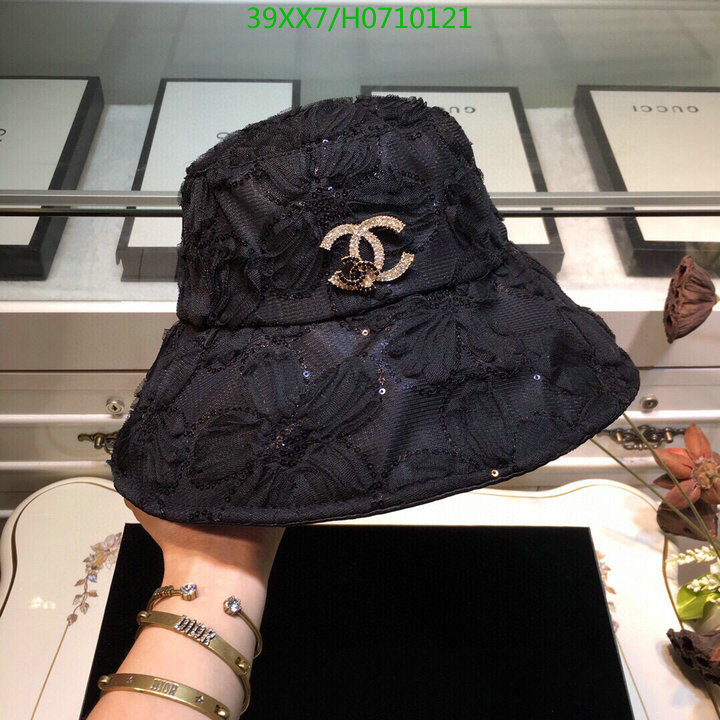 Cap -(Hat)-Chanel,Code: H0710121,$: 39USD