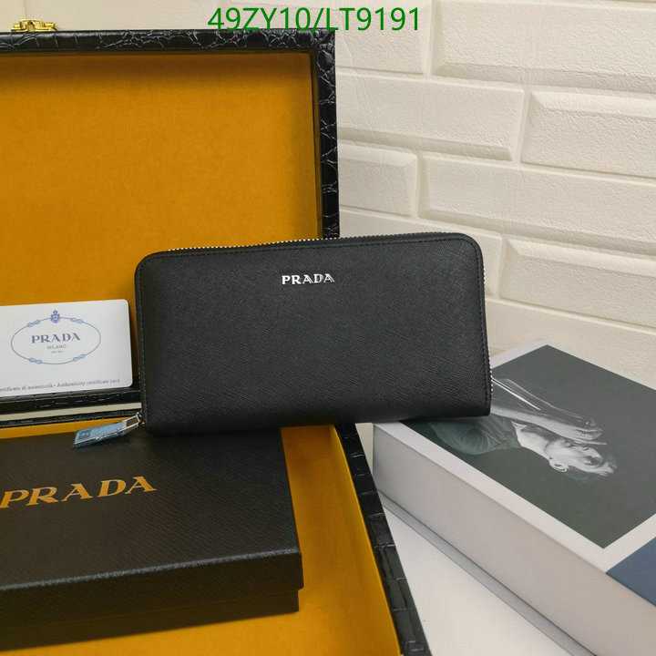 Prada Bag-(4A)-Wallet-,Code: LT9191,$: 49USD