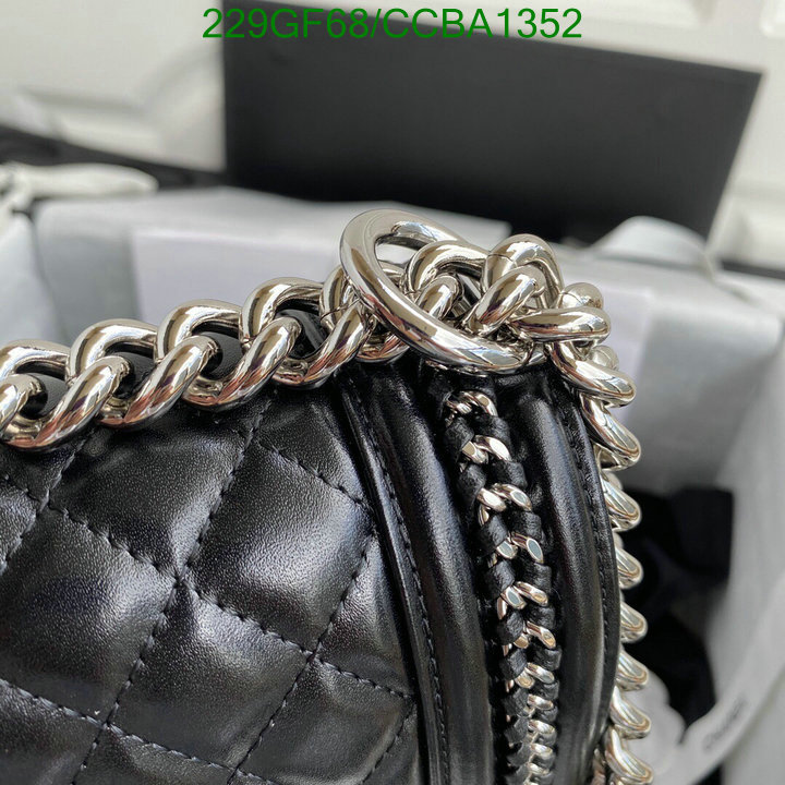 Chanel Bags -(Mirror)-Le Boy,Code: CCBA1352,$: 229USD