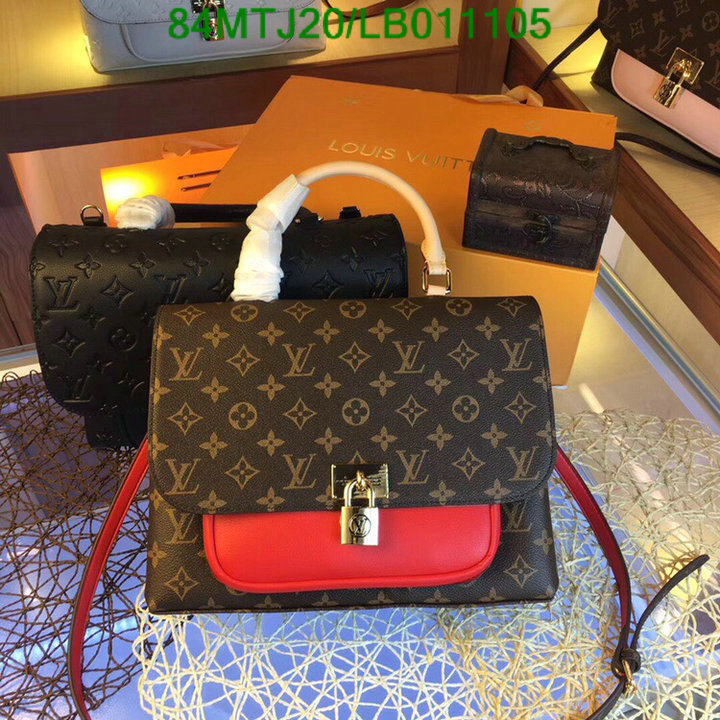 LV Bags-(4A)-Handbag Collection-,Code: LB011105,$: 84USD