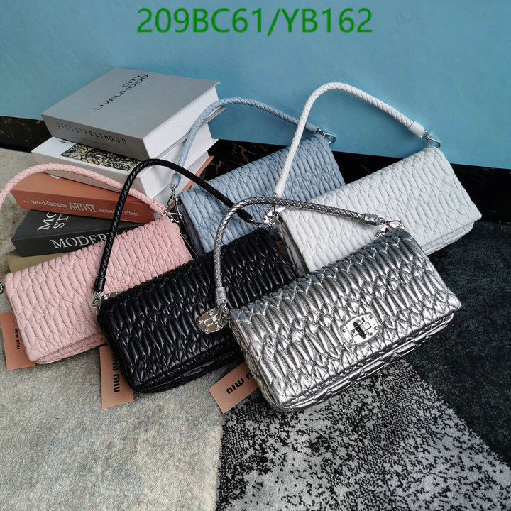 Miu Miu Bag-(Mirror)-Diagonal-,Code: YB162,$: 209USD