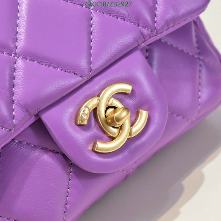 Chanel Bags ( 4A )-Diagonal-,Code: ZB2927,$: 79USD