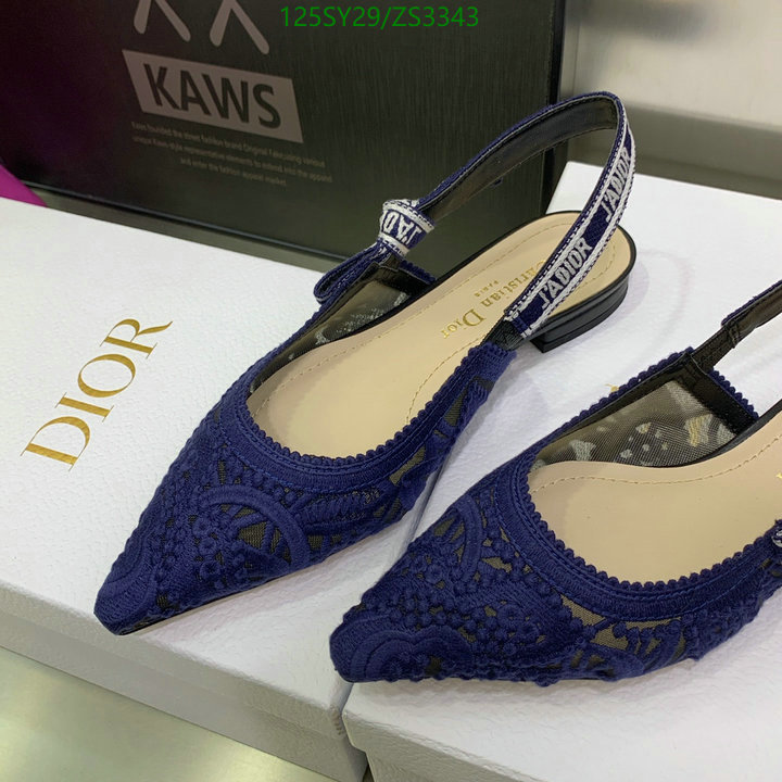 Women Shoes-Dior,Code: ZS3343,$: 125USD