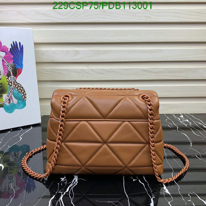 Prada Bag-(Mirror)-Diagonal-,Code: PDB113001,$: 229USD