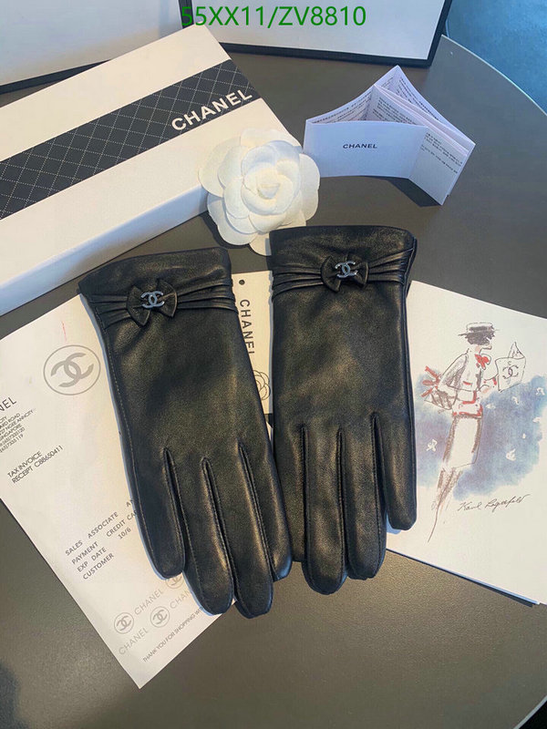Gloves-Chanel, Code: ZV8810,$: 55USD