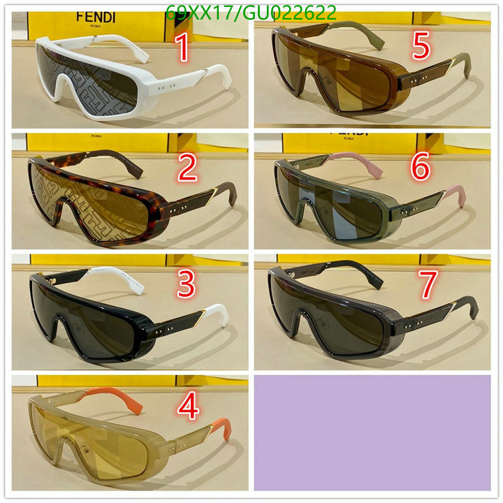 Glasses-Fendi, Code: GU022622,$: 69USD