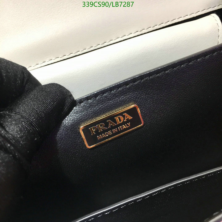 Prada Bag-(Mirror)-Diagonal-,Code: LB7287,$: 339USD