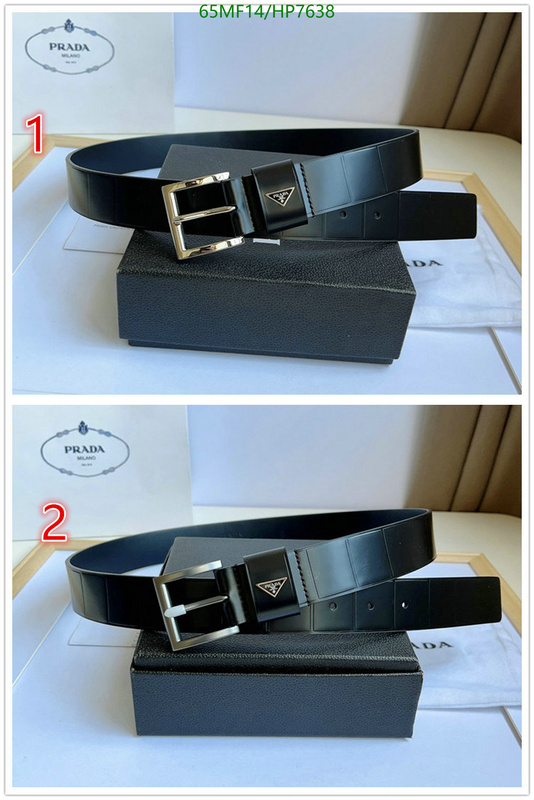 Belts-Prada, Code: HP7638,$: 65USD