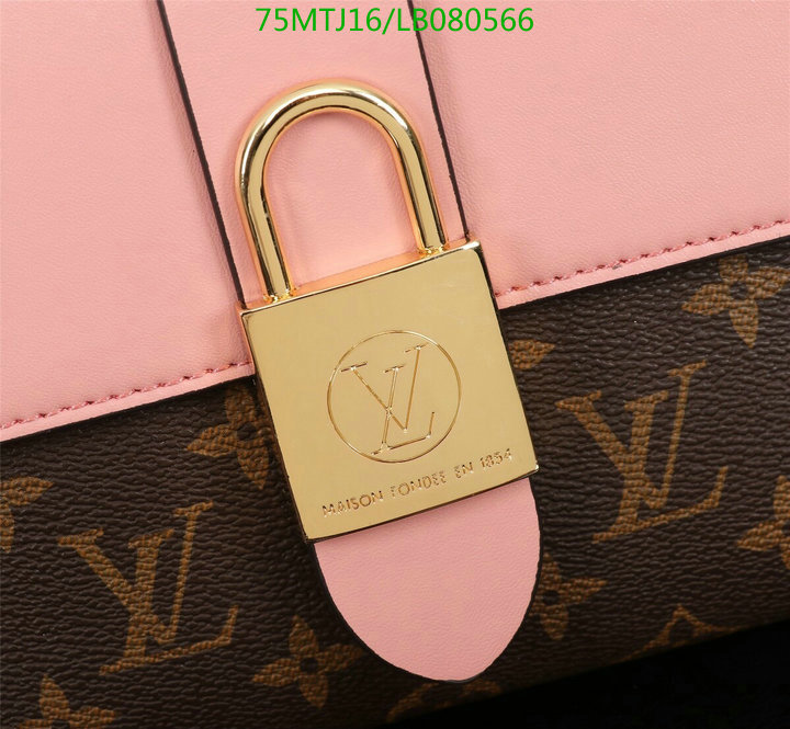 LV Bags-(4A)-Handbag Collection-,Code: LB080566,$: 75USD