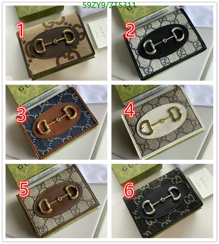 Gucci Bag-(4A)-Wallet-,Code: ZT5311,$: 59USD