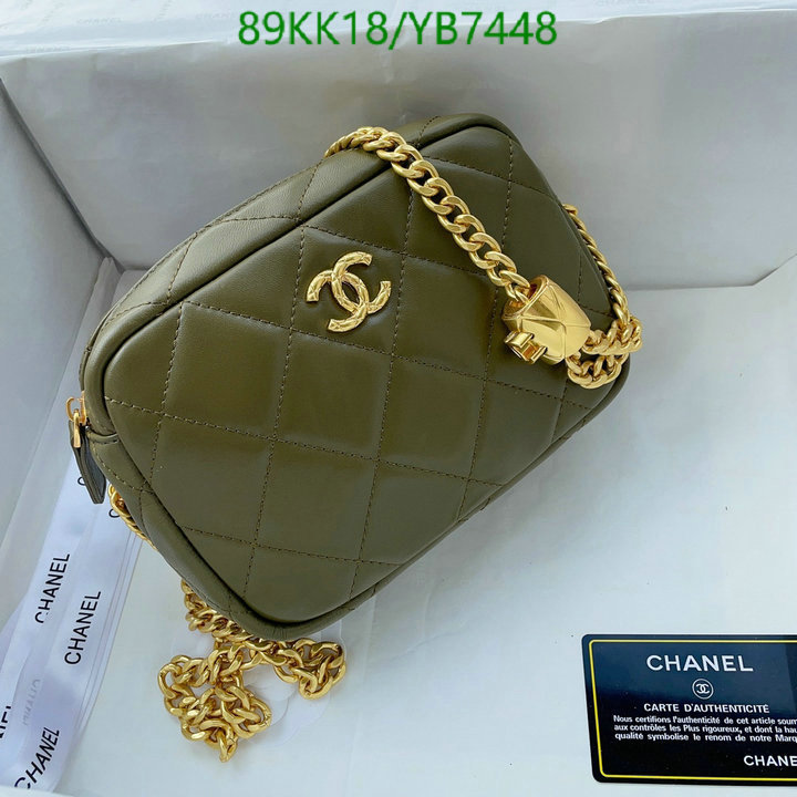 Chanel Bags ( 4A )-Diagonal-,Code: YB7448,$: 89USD