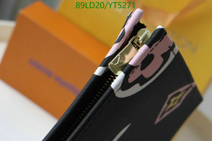 LV Bags-(Mirror)-Wallet-,Code: YT5271,$: 89USD