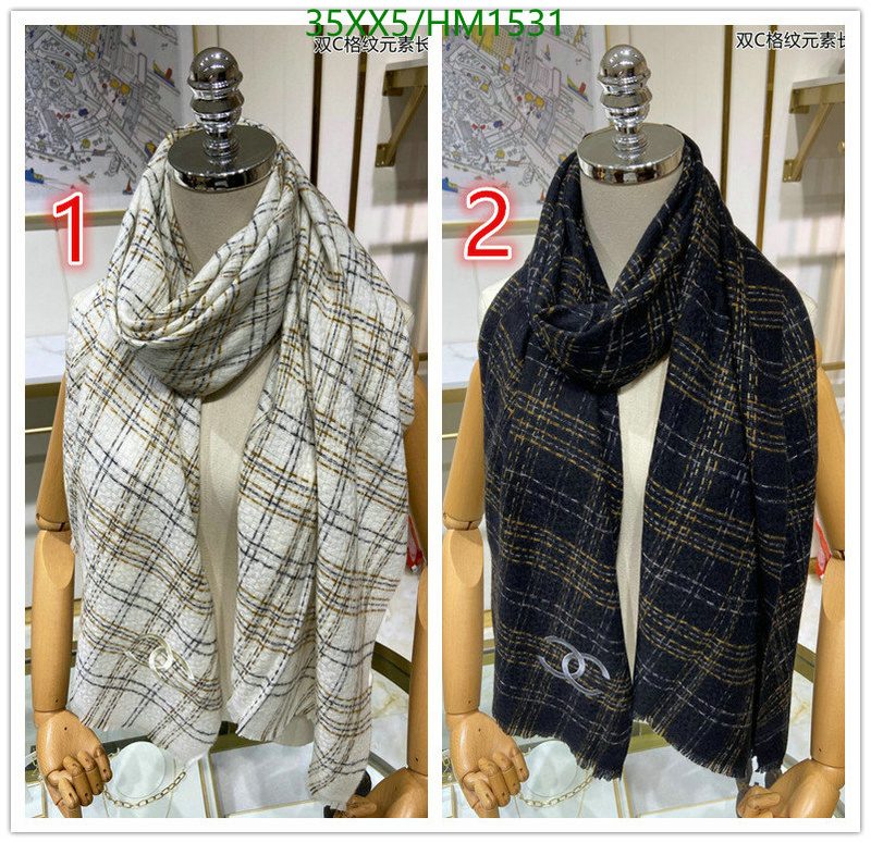 Scarf-Chanel, Code: HM1531,$: 35USD