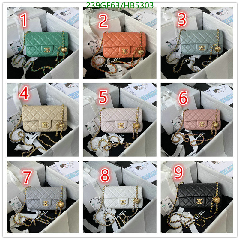 Chanel Bags -(Mirror)-Diagonal-,Code: HB5303,$: 239USD