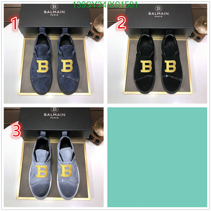 Men shoes-Balmain, Code: XS1501,$: 139USD