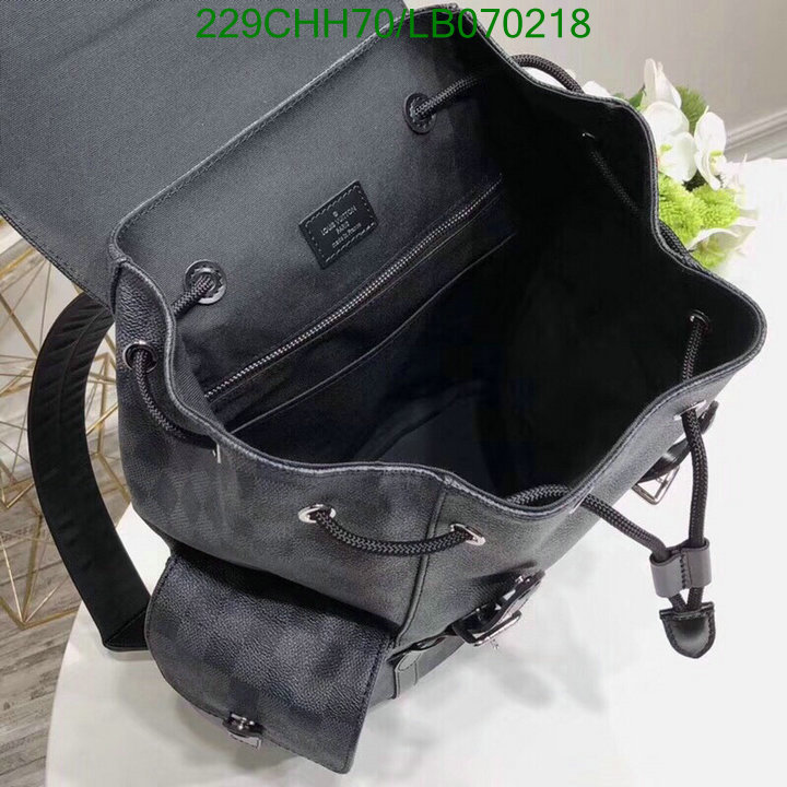 LV Bags-(Mirror)-Backpack-,Code: LB070218,$: 229USD